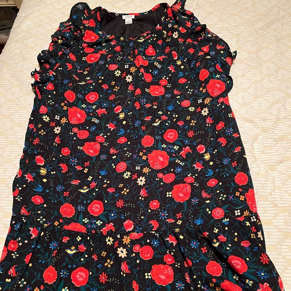 J. Crew medium flutter sleeve dress